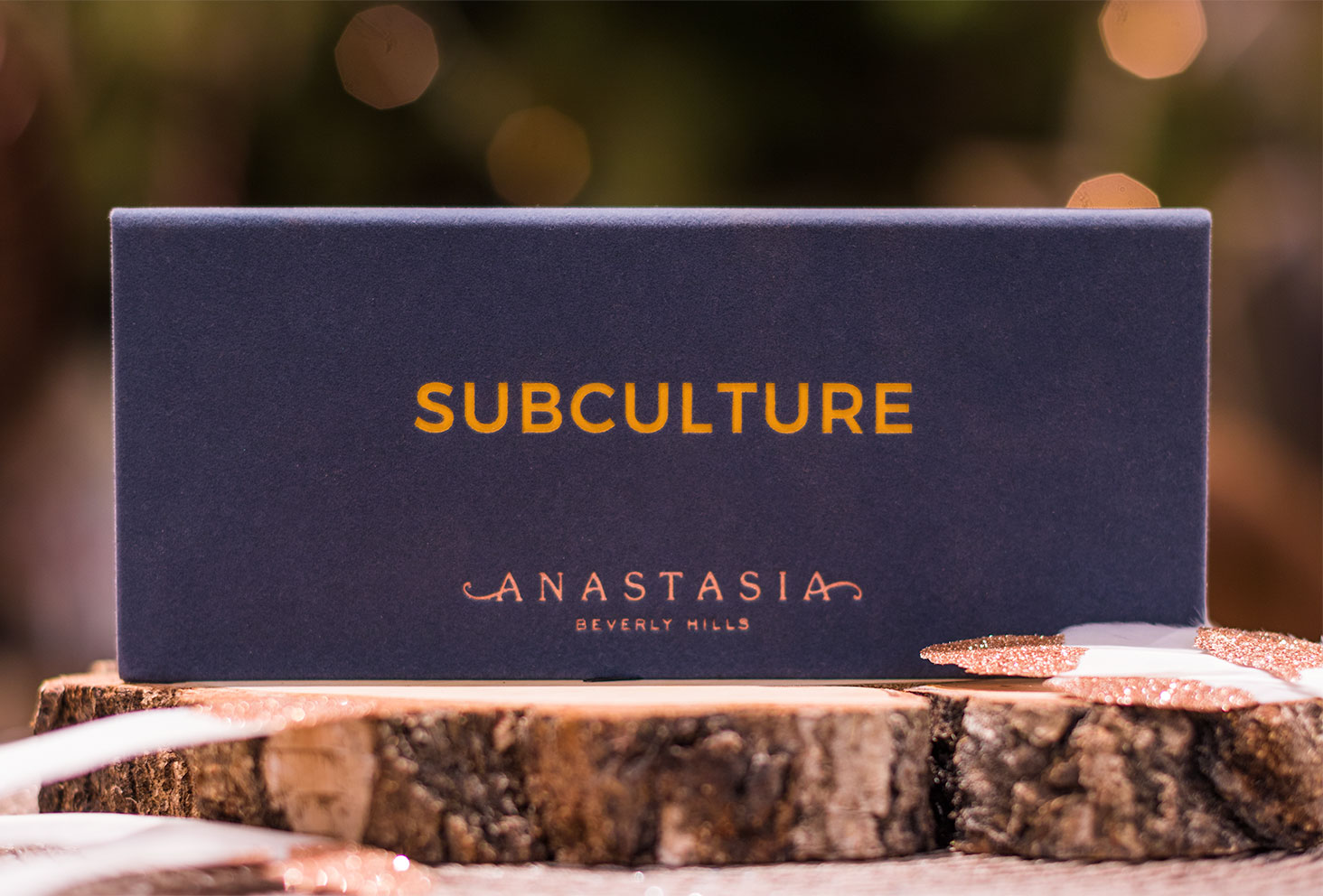 Zoom sur la packaging de la palette Subculture Anastasia Beverly Hills