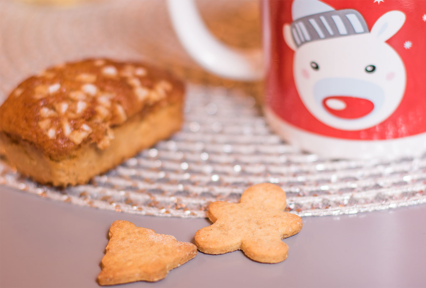 Zoom sur les minis sablés au pain d'épices de Quand Ju'lie Pâtisse