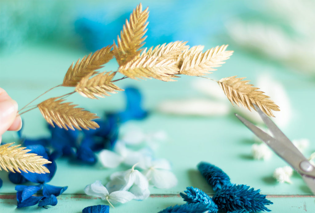 DIY : cadre de fleurs séchées | Les Petits Boudins - Le Blog